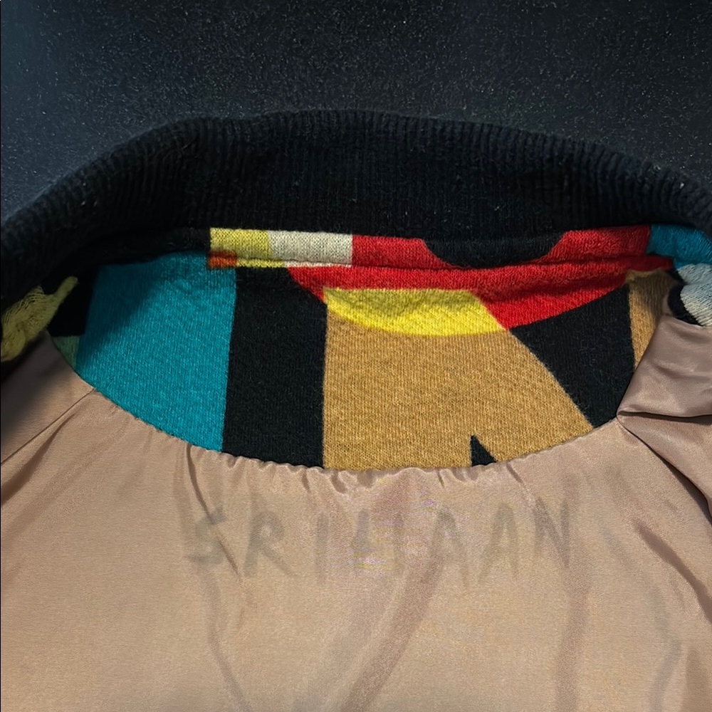 Unknown Brand Kids Colorful Letter Print Jacket - Picture 2 of 2